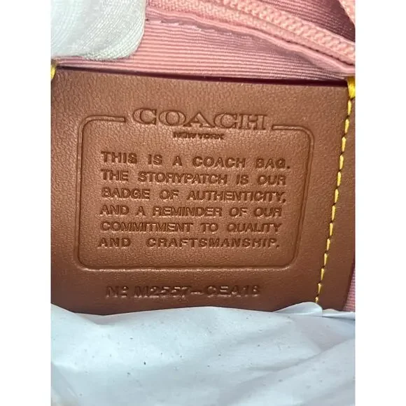 Coach Medium Powder Pink Rowan - Picture 8 of 9